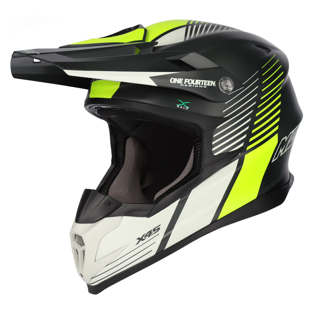 M2R X4.5 MX Motocross Off Road Motorcycle Helmet - Spectrum PC-3F - XS #1123780