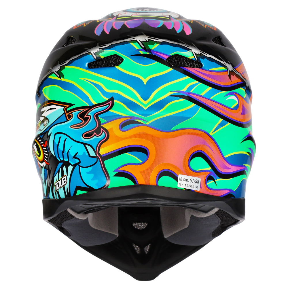 M2R X4.5 MX Motocross Off Road Motorcycle Helmet - TDUB INSIGHT - XS #1123825