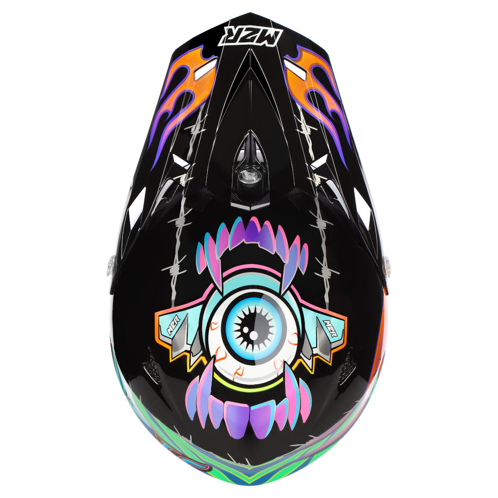 M2R X4.5 MX Motocross Off Road Motorcycle Helmet - TDUB INSIGHT - XS #1123825