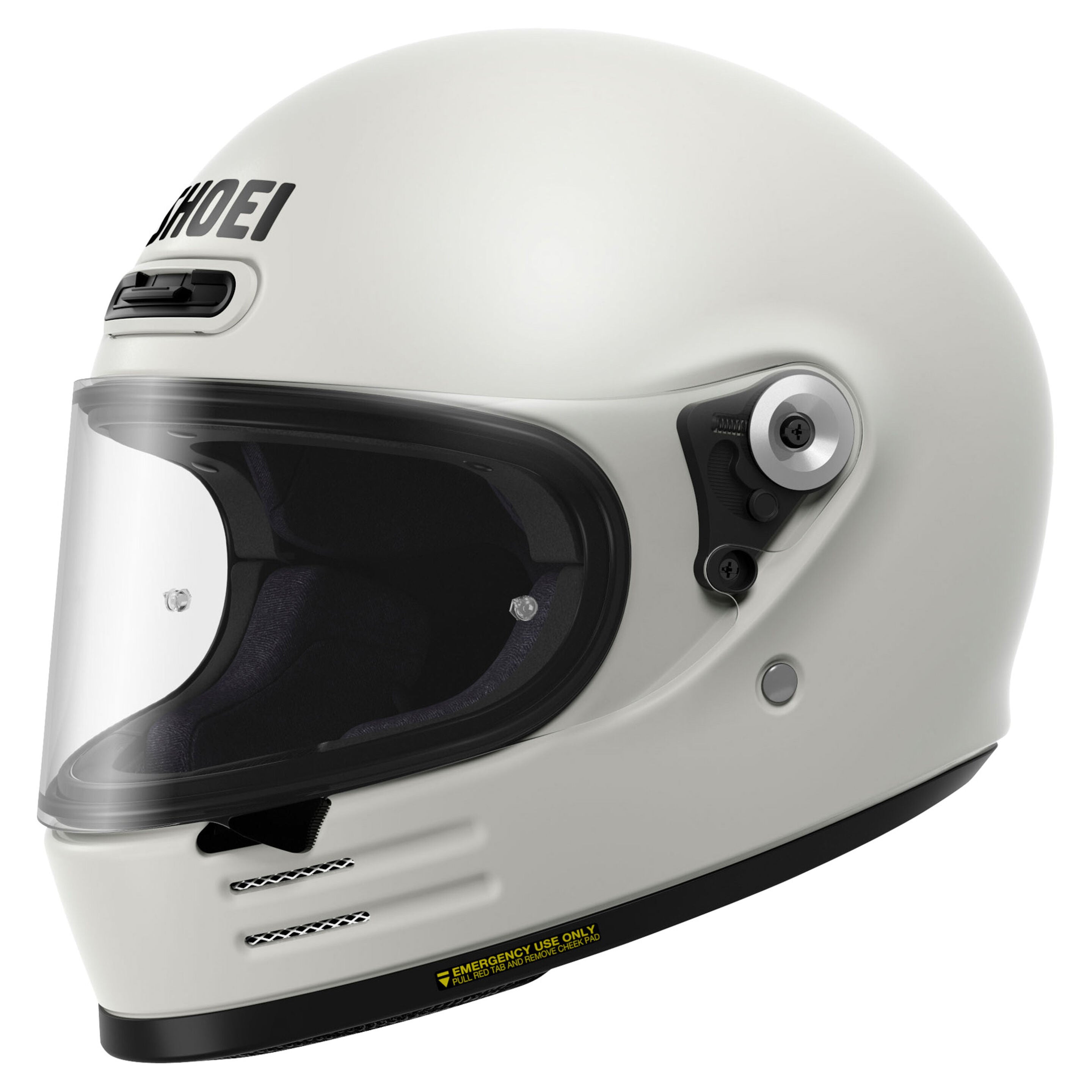 Shoei Glamster 06 Full Face Motorcycle Helmet - Off White - M #1124364