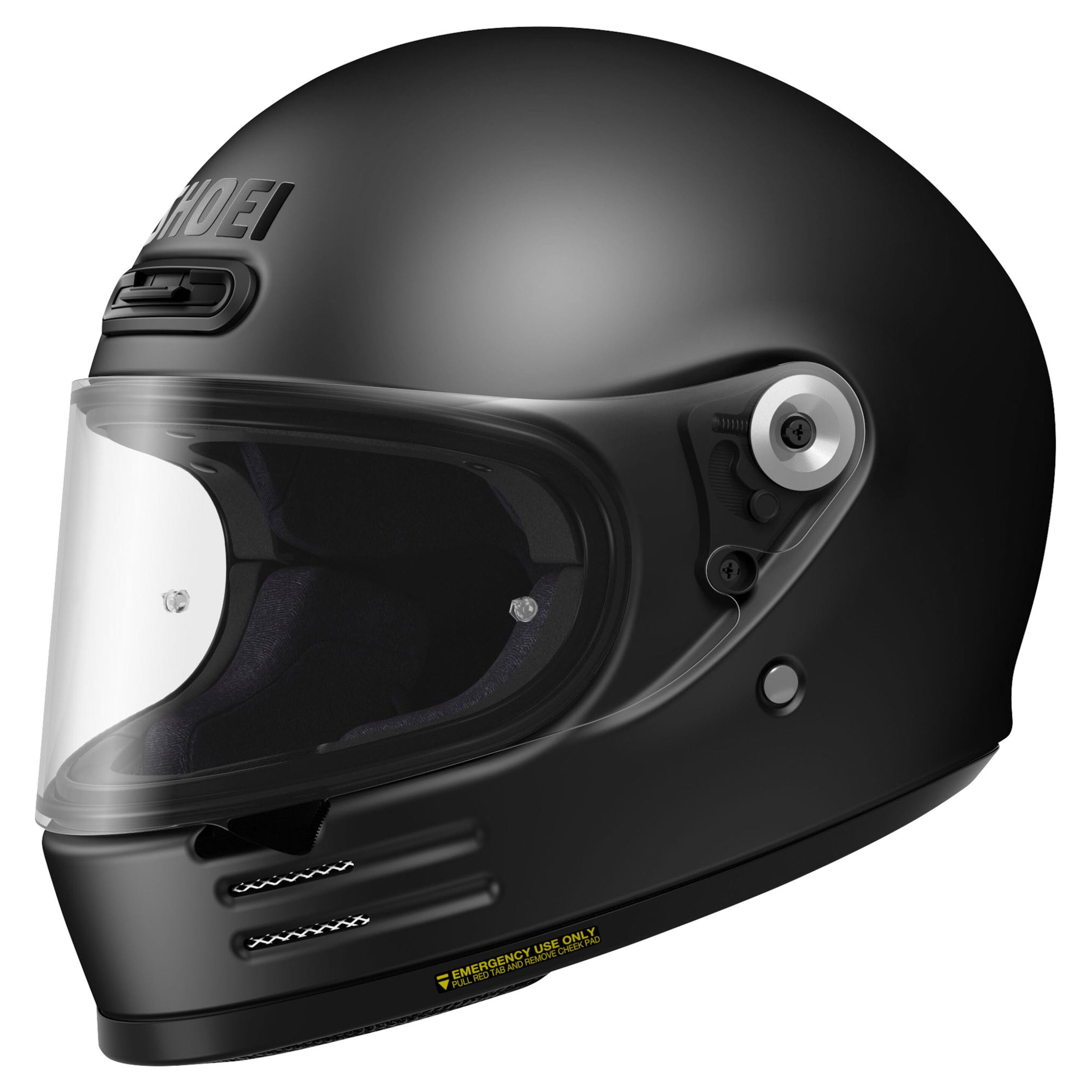 Shoei Glamster 06 Full Face Motorcycle Helmet - Matt Black - M #1124376