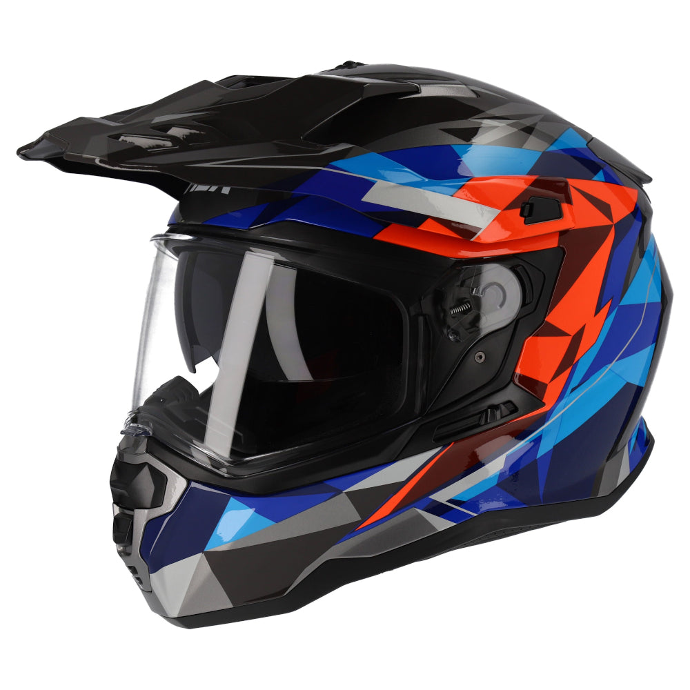M2R Hybrid Adventure Helmet Dual Sport Touring - Poly PC-1 - 2XL #1124628