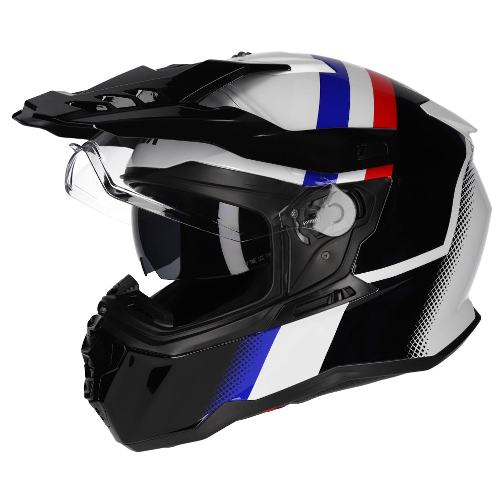 M2R Hybrid Adventure Helmet Dual Sport Touring - FADE PC-2 - S #1124636