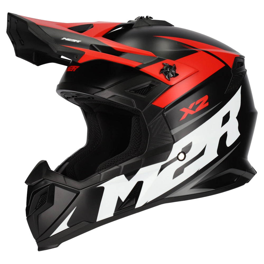 M2R X2 ECE 22.06 Certified Off-Road Race Helmet - Charger PC-1F - XS #1124869