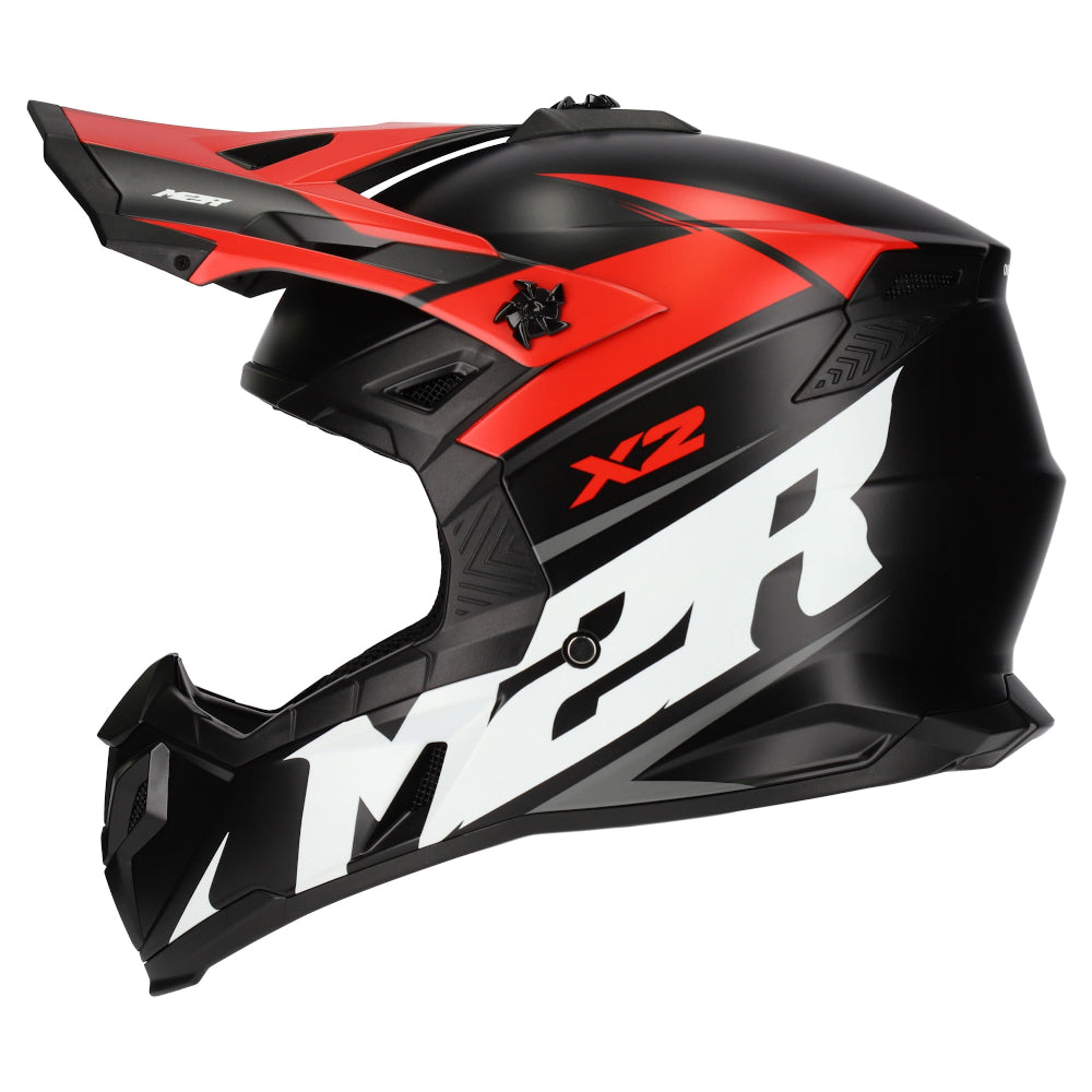 M2R X2 ECE 22.06 Certified Off-Road Race Helmet - Charger PC-1F - XS #1124869