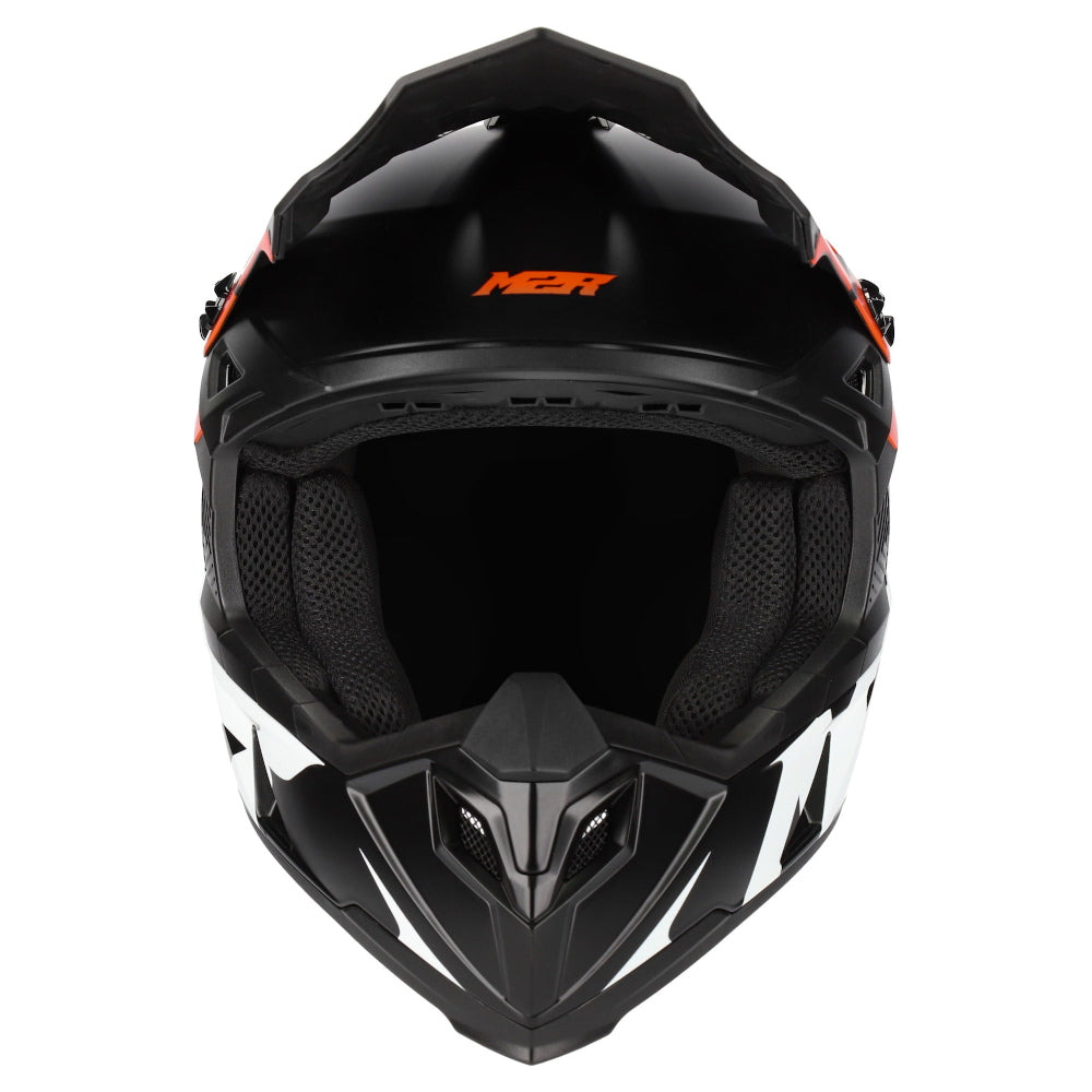 M2R X2 ECE 22.06 Certified Off-Road Race Helmet - Charger PC-8F - 2XL #1124896