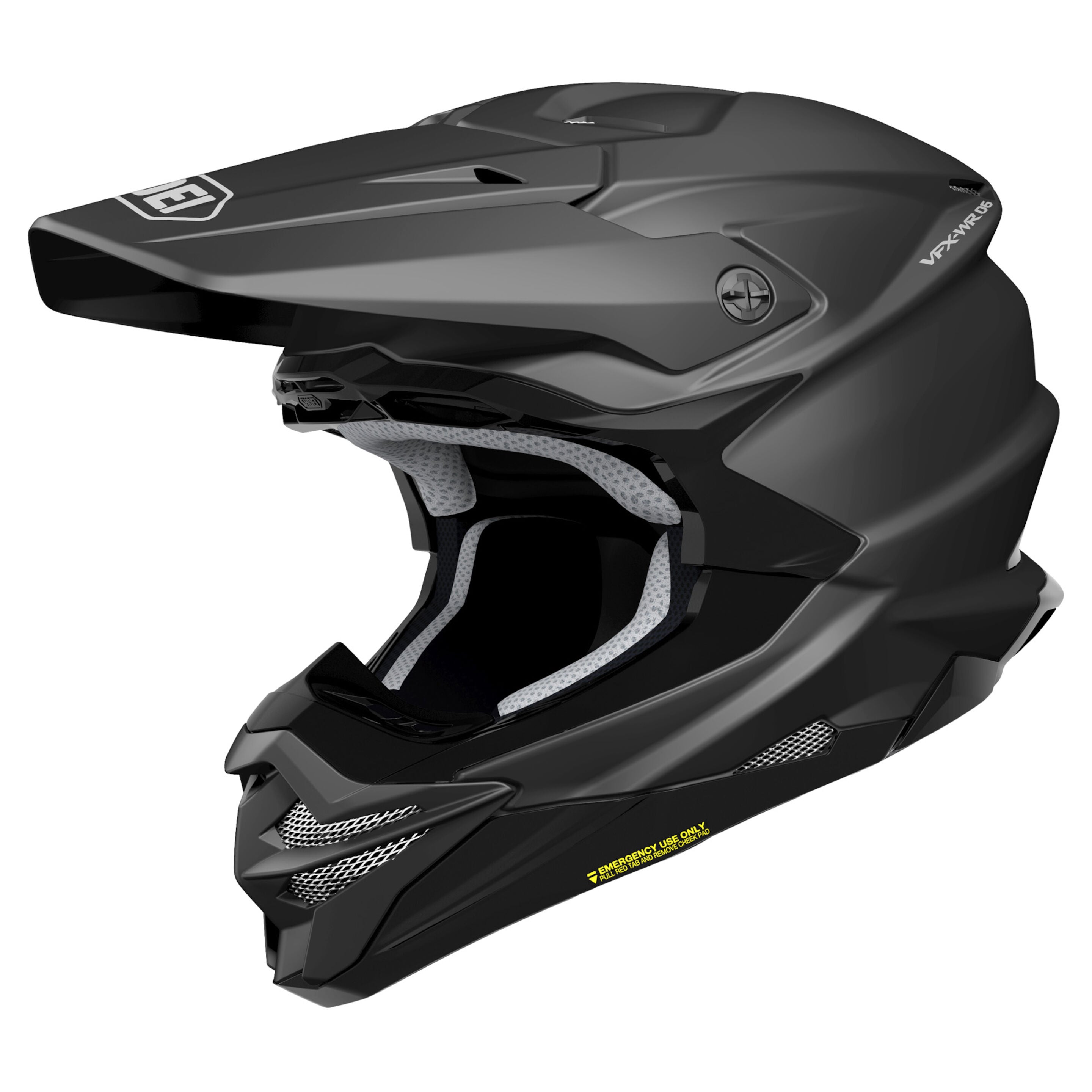 Shoei VFX-WR06 Professional Off Road Helmet - Matt Black - XS #1124922
