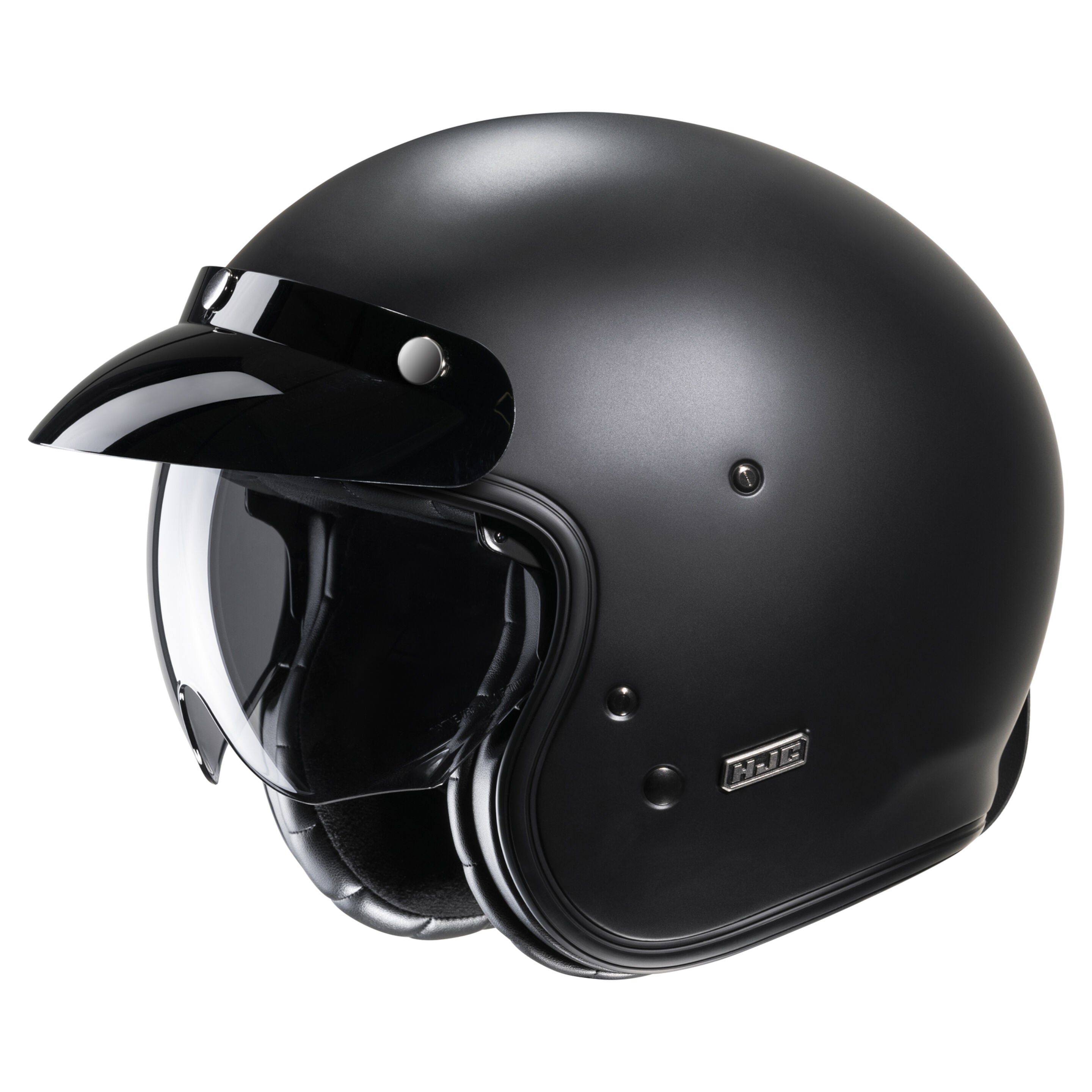 HJC V31 ECE 22.06 Certified Open Face Helmet - S.F BLACK - M #1125444