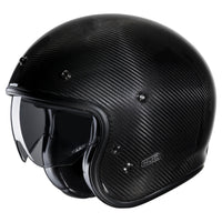 HJC V31 Carbon ECE 22.06 Certified Open Face Helmet - SOLID BLACK - XS #1125638