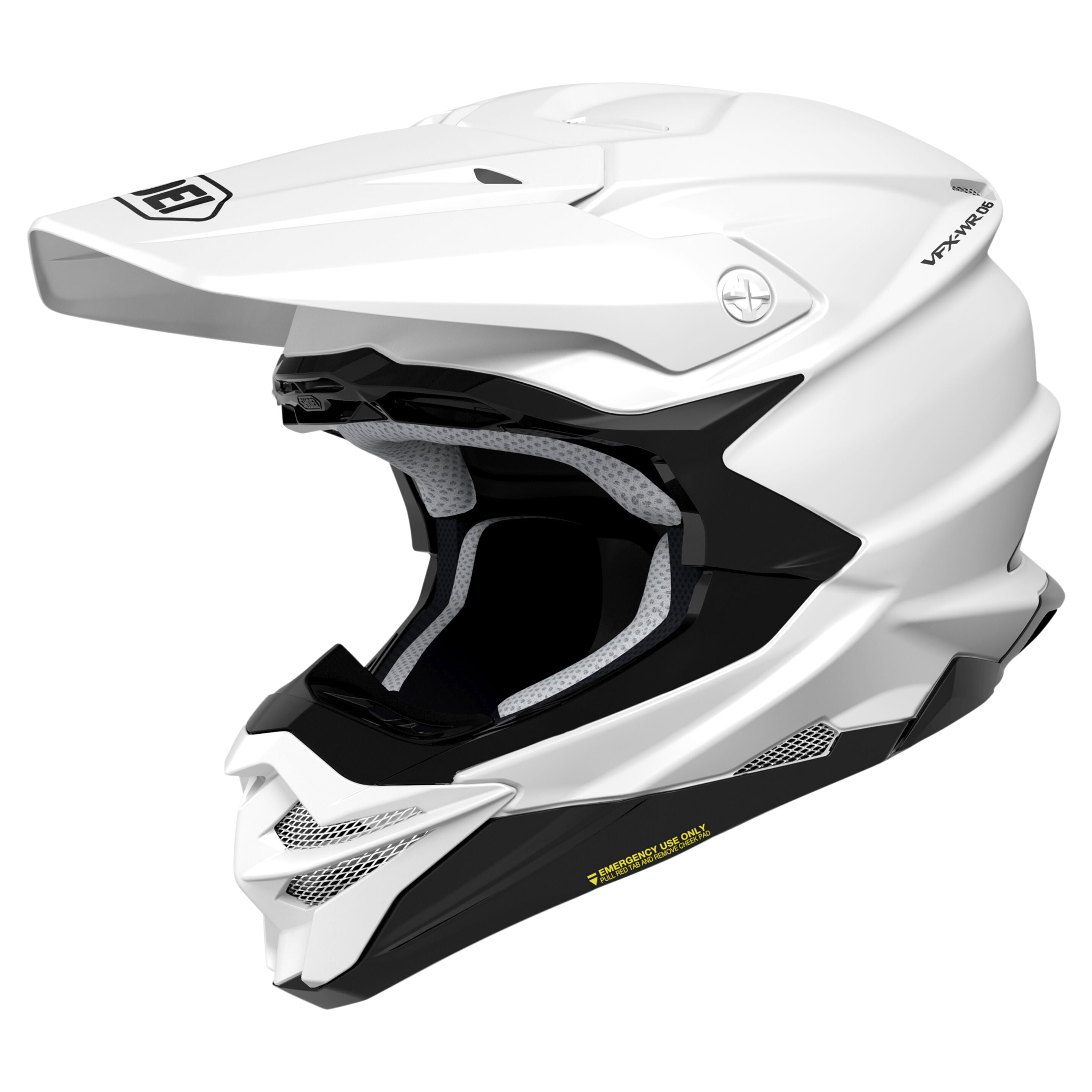 Shoei VFX-WR06 Professional Off Road Helmet - White - M #1126162