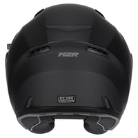 M2R Orbit ECE22.06 Certified Open Face Helmet - Matt Black - XL #1126730