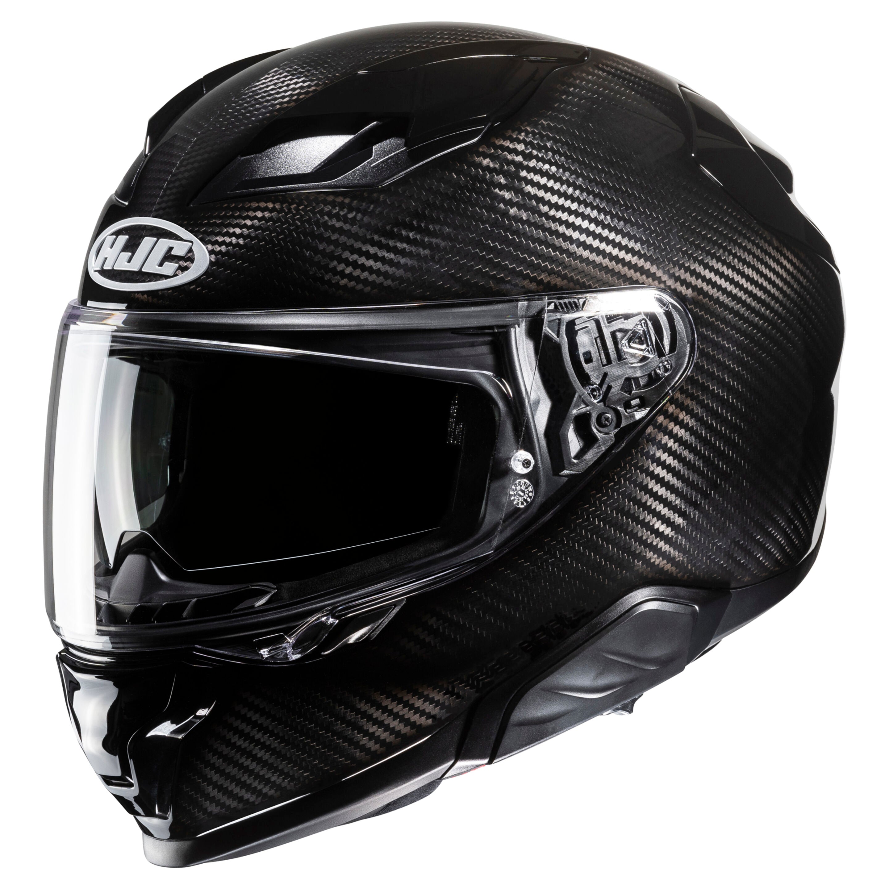 HJC F71 ECE 22.06 Certified Carbon Full Face Helmet - SOLID BLACK - 2XL #1126995