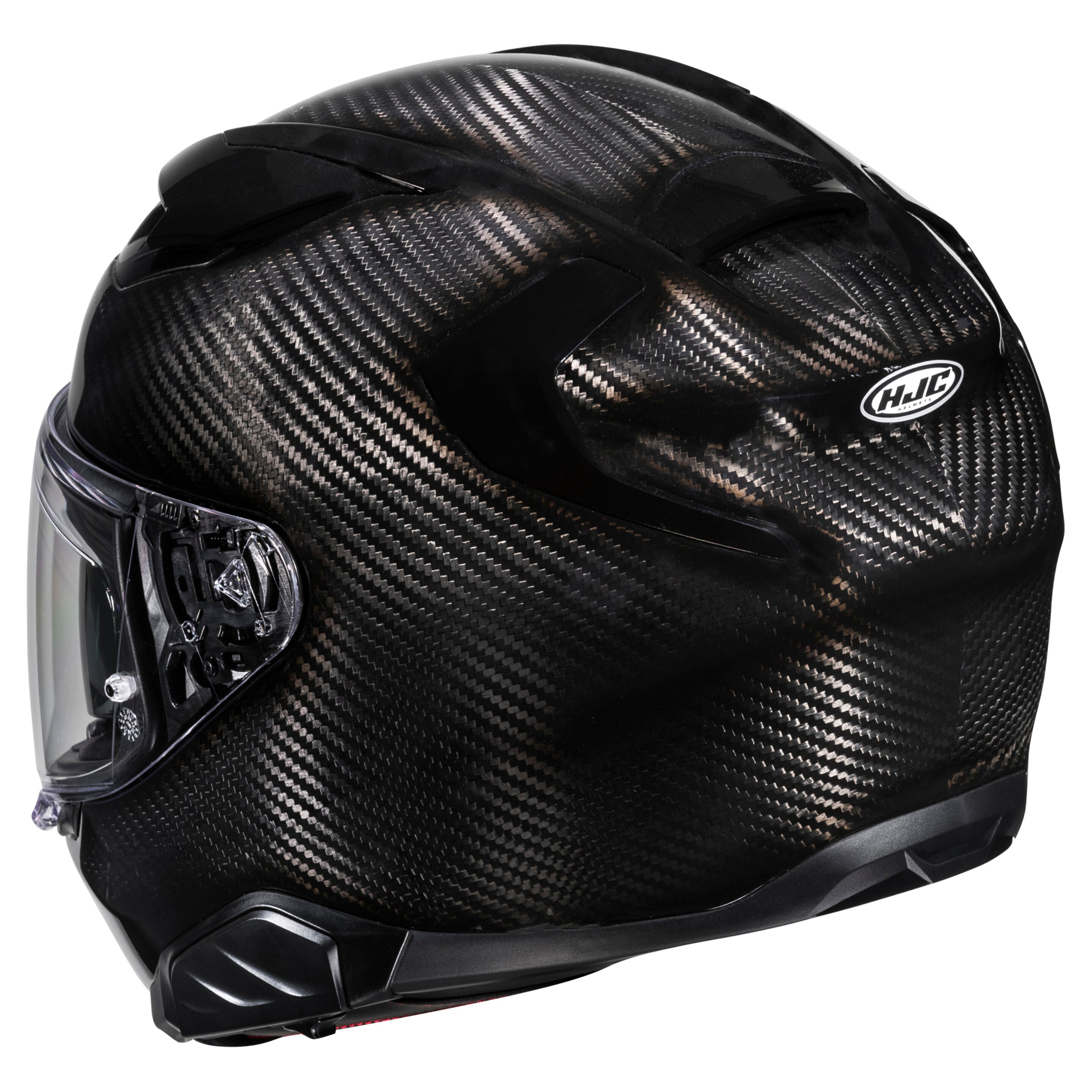 HJC F71 ECE 22.06 Certified Carbon Full Face Helmet - SOLID BLACK - 2XL #1126995