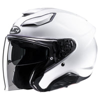 HJC F31 ECE 22.06 Certified Full Face Helmet - PEARL WHITE - 2XL #1127092