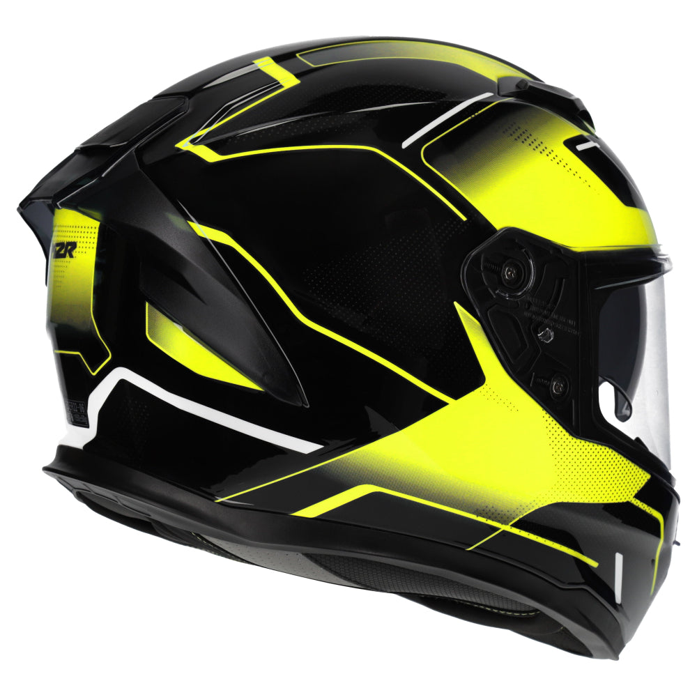 M2R Sabre ECE 22.06 Certified Full Face Helmet - Inception PC-3 - 2XL #1127258