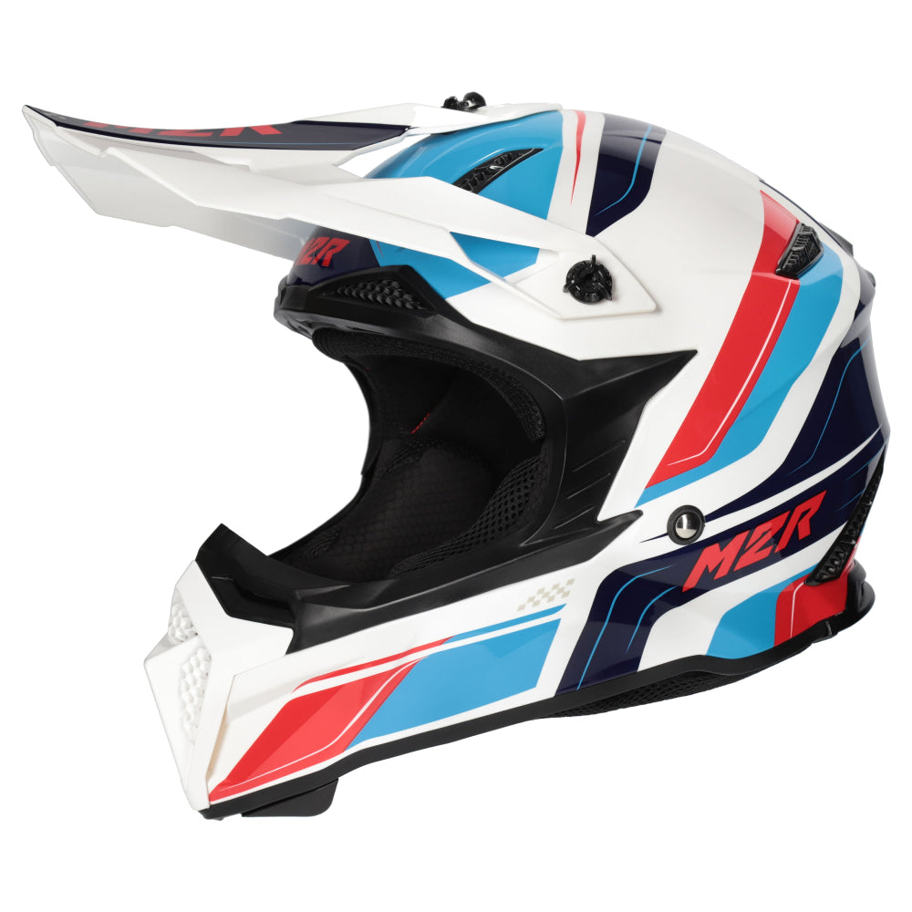 M2R X2.1 ECE 22.06 Lightweight Motocross Helmet - Pulse PC-2 - XL #1127289