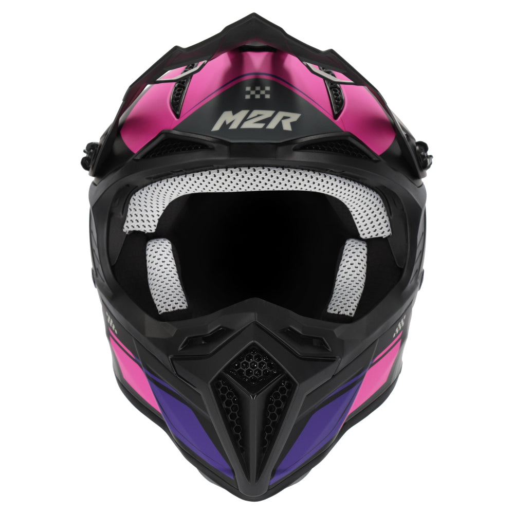 M2R X2.1 Youth ECE 22.06 Lightweight MX Helmet - PULSE PC-7F - YL #1127318