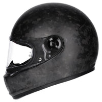M2R Fugitive Retro ECE 22.06 Full Face Helmet - Forged Carbon - L #1127626