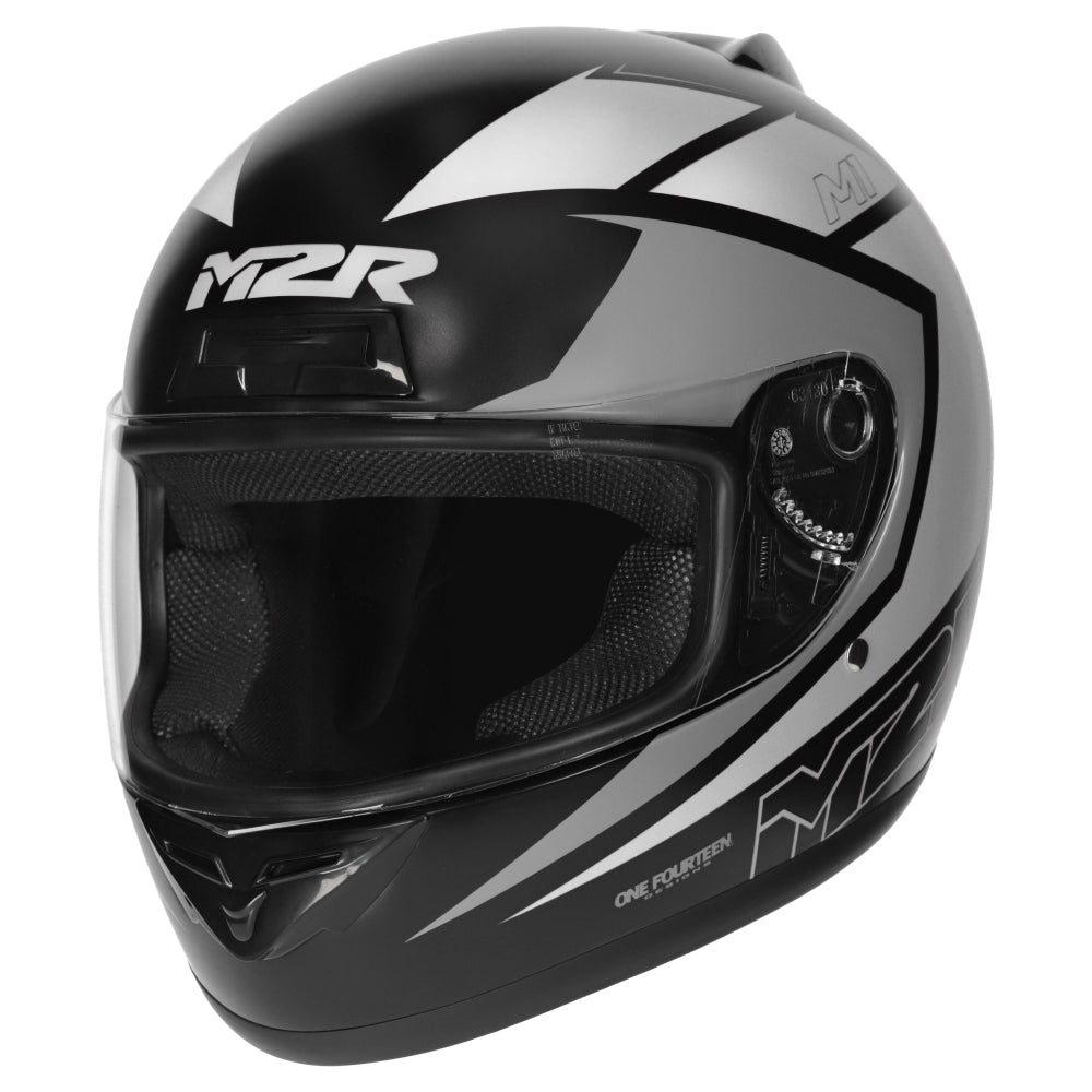 M2R M1 Full Face Motorcycle Helmet Racing ABS - CARVE PC-5F - 2XL #1128118