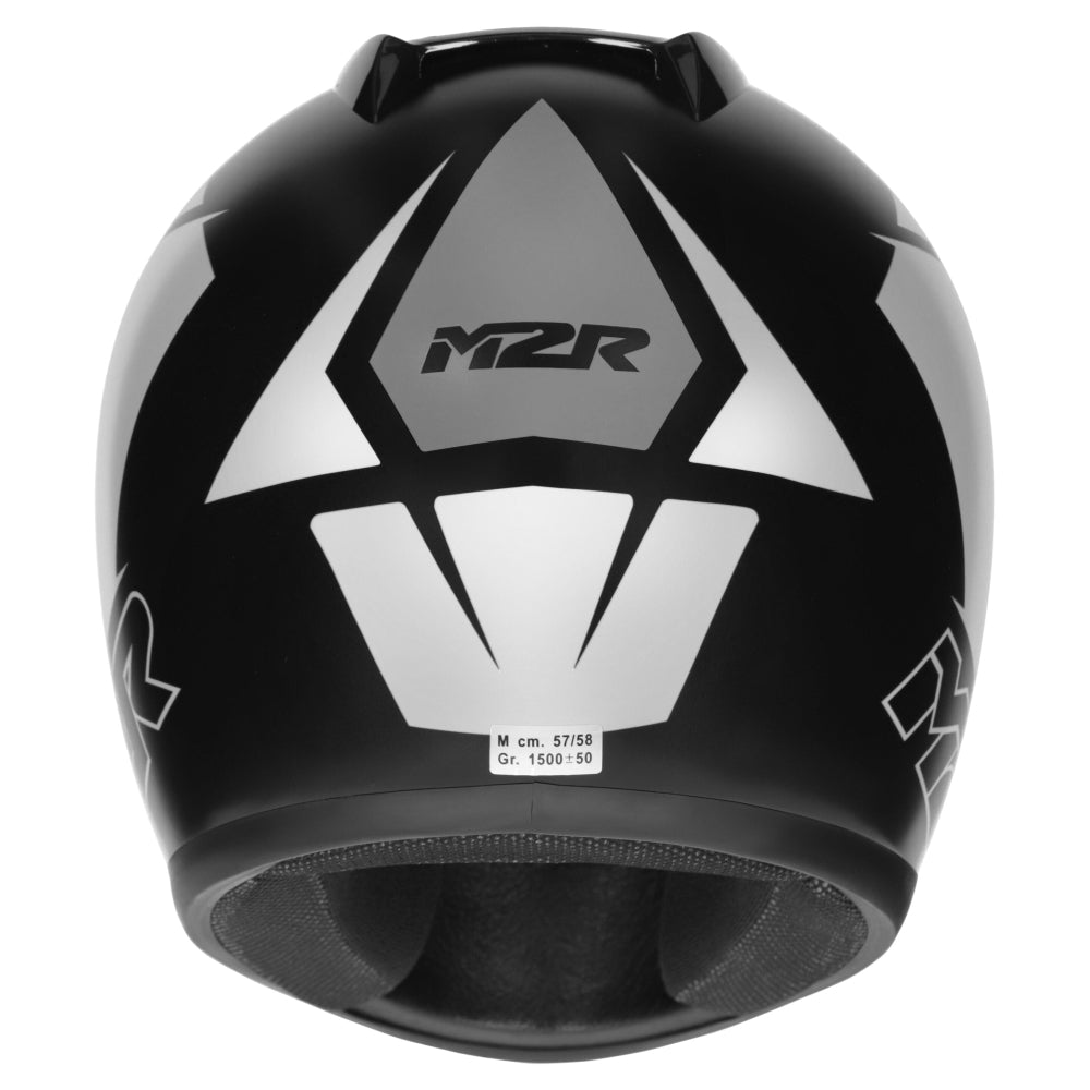 M2R M1 Full Face Motorcycle Helmet Racing ABS - CARVE PC-5F - XS #1128113