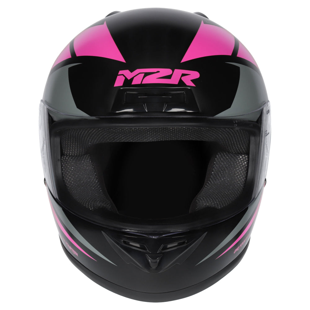 M2R M1 Full Face Motorcycle Helmet Racing ABS - CARVE PC-7F - M #1128121