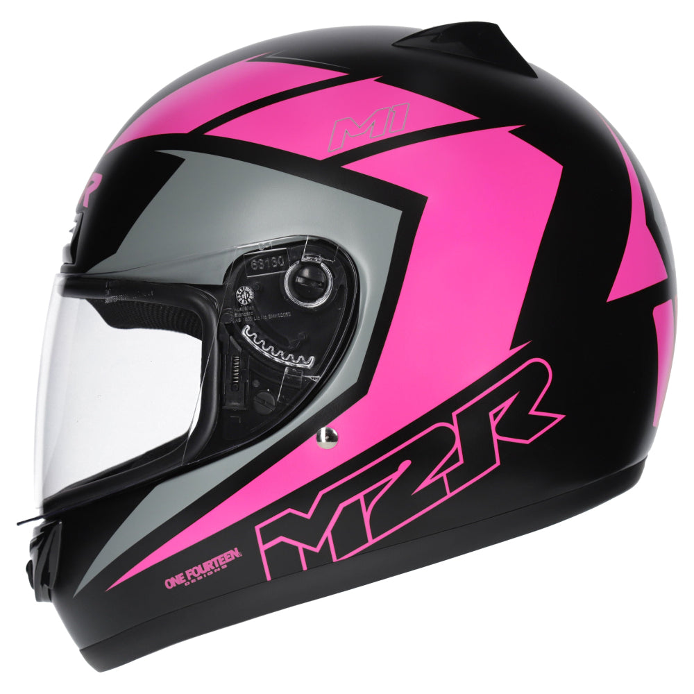 M2R M1 Full Face Motorcycle Helmet Racing ABS - CARVE PC-7F - M #1128121