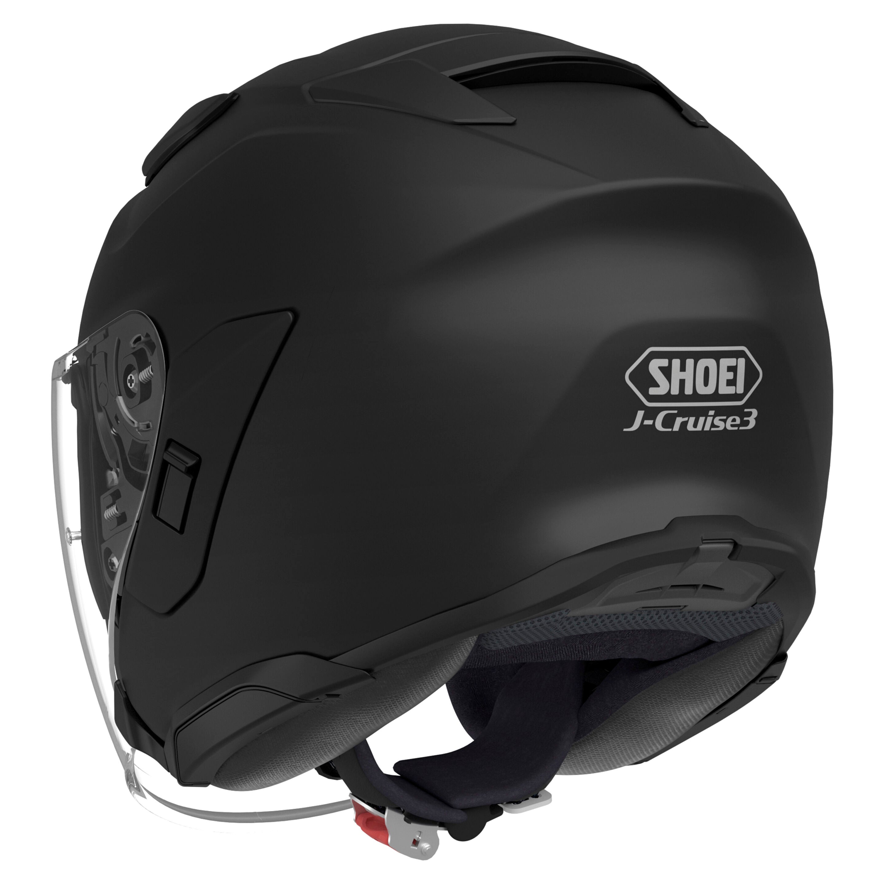 Shoei J-Cruise 3 Open face Motorcycle Helmet - Matt Black - 2XL #1128129
