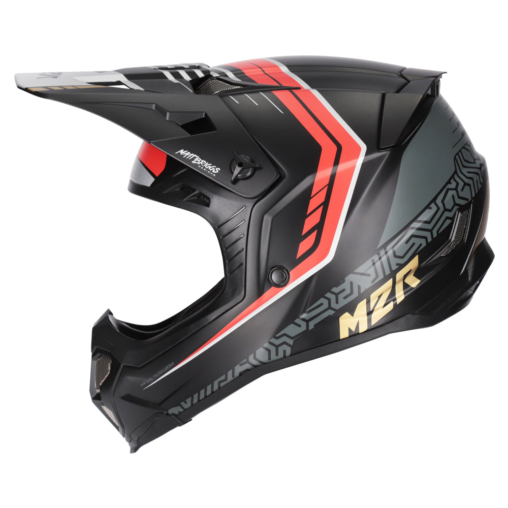 M2R X4 Evo Carbon ECE 22.06 Certified MX Helmet - Paradigm PC-1F - XS #1128221