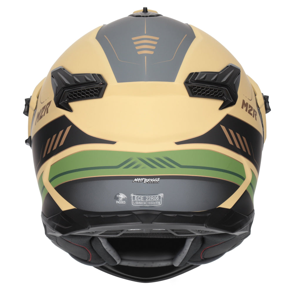 M2R Navigator Motorcycle Helmet ECE 22.06 - Venture PC-4F - 2XL #1128322