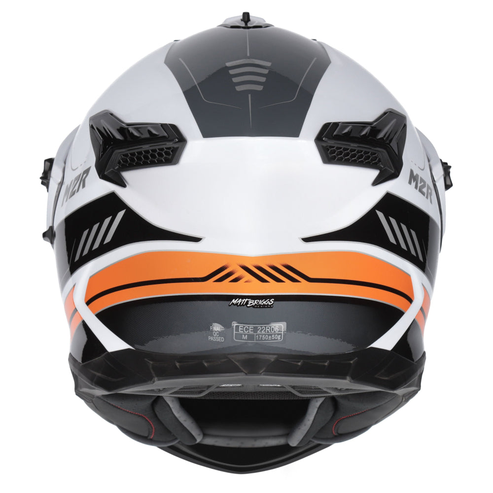 M2R Navigator Motorcycle Helmet ECE 22.06 - Venture PC-8 - 3XL #1129577