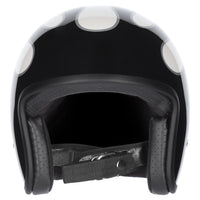 M2R Prime Open Face Motorcycle Helmet Low Slung Fit - Flamed PC -6 - S #1129375