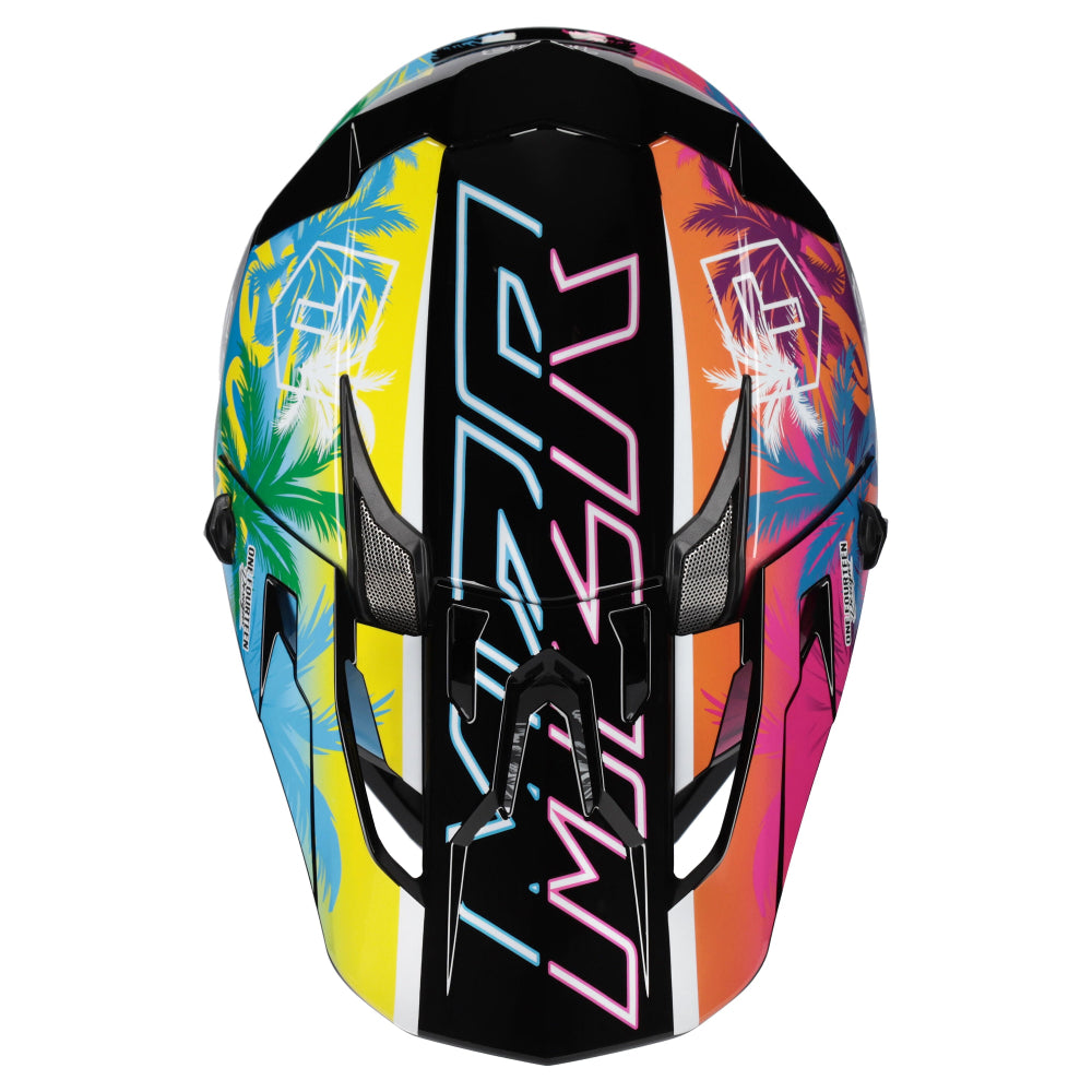M2R X4 Evo Lightweight ECE 22.06 MX Helmet - TDUB PCFIC PC10 - 2XL #1129410