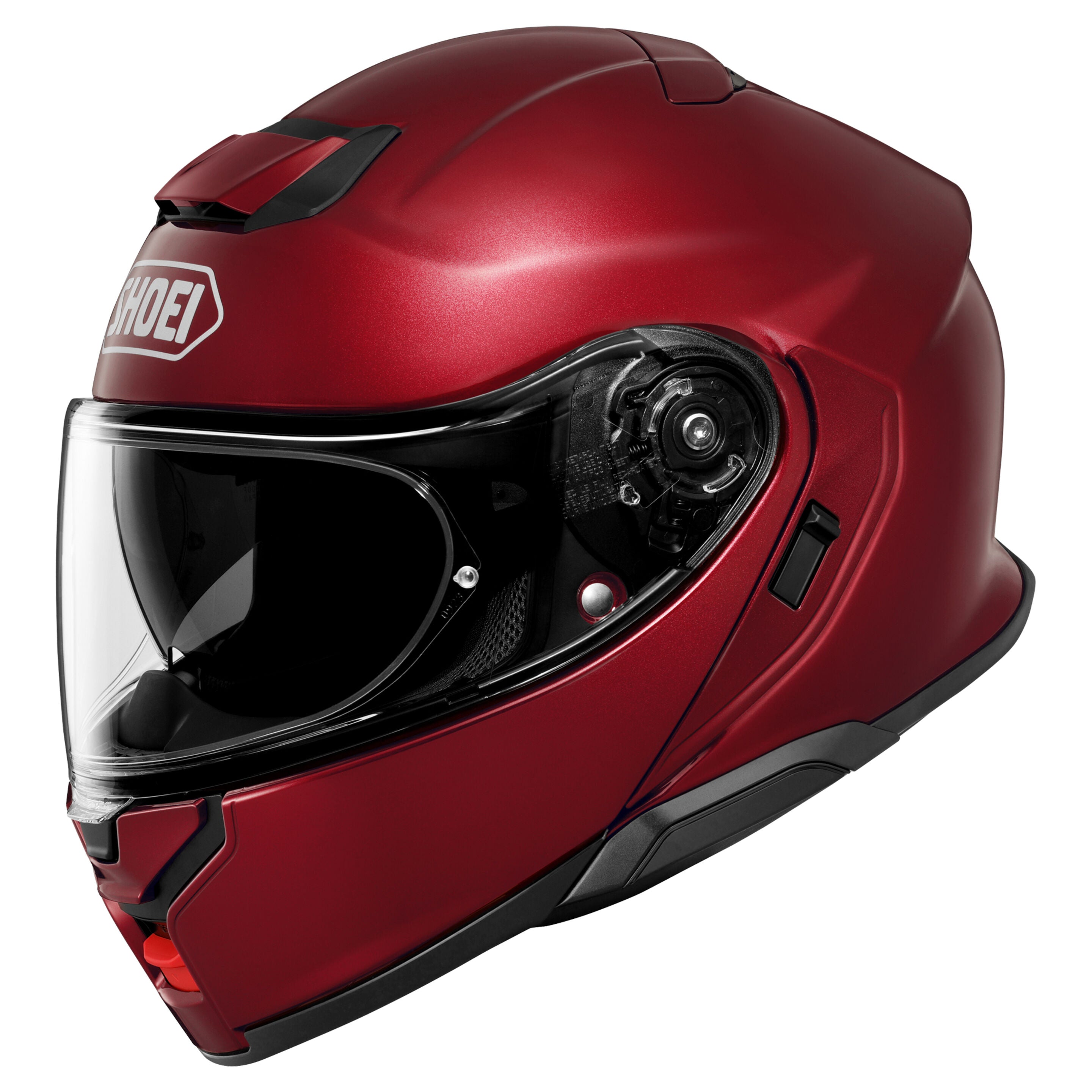 Shoei Neotec 3 Flip Up Motorcycle Helmet - Garnet Metallic - S #1129817