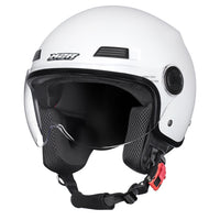 M2R Nimbus ECE22.06 Lightweight ABS Scooter Helmet - White - XS #1131079