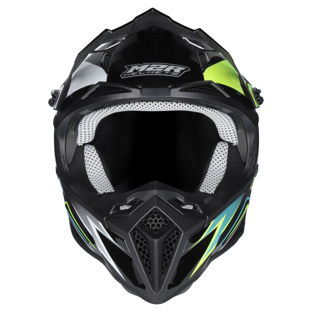 M2R X2.1 Youth ECE 22.06 Lightweight MX Helmet - HYPE PC-3 - YS #1131111