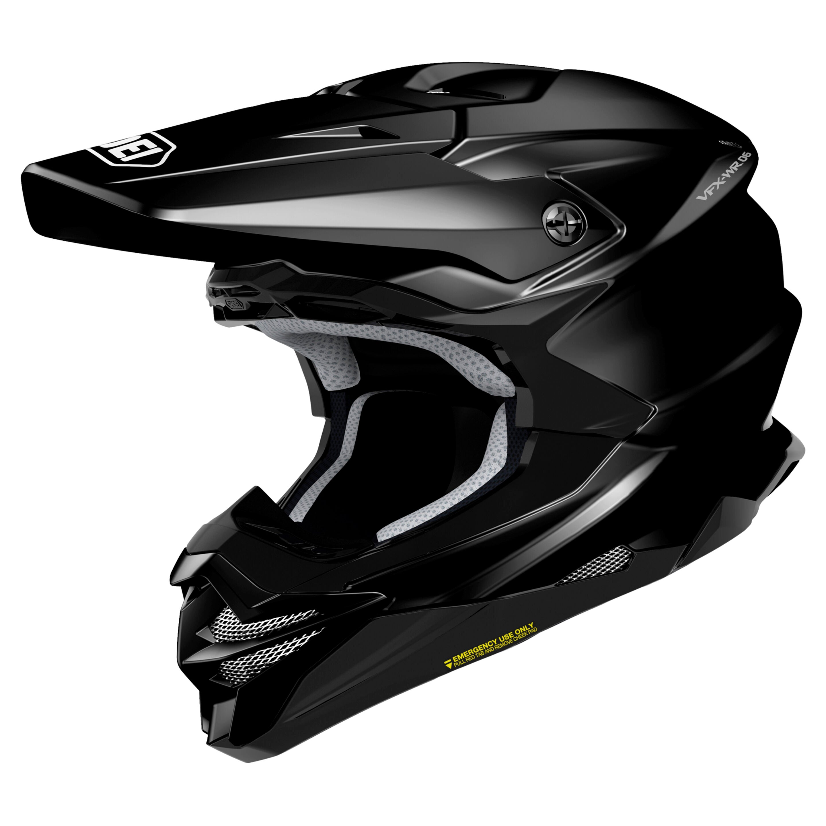 Shoei VFX-WR06 Professional Off Road Helmet - Black - XS #1131435