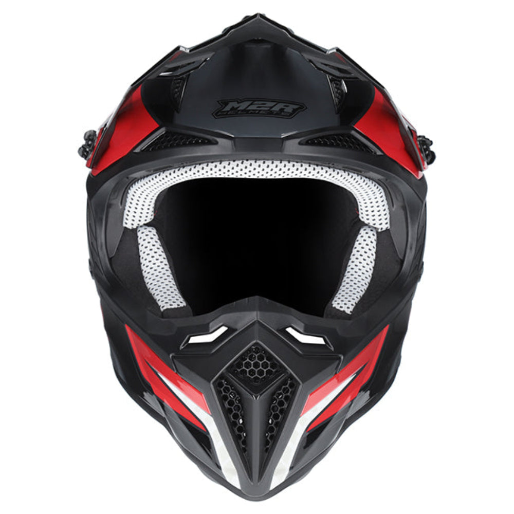 M2R X2.1 Youth ECE 22.06 Lightweight MX Helmet - Torque PC-1 - YS #1131504