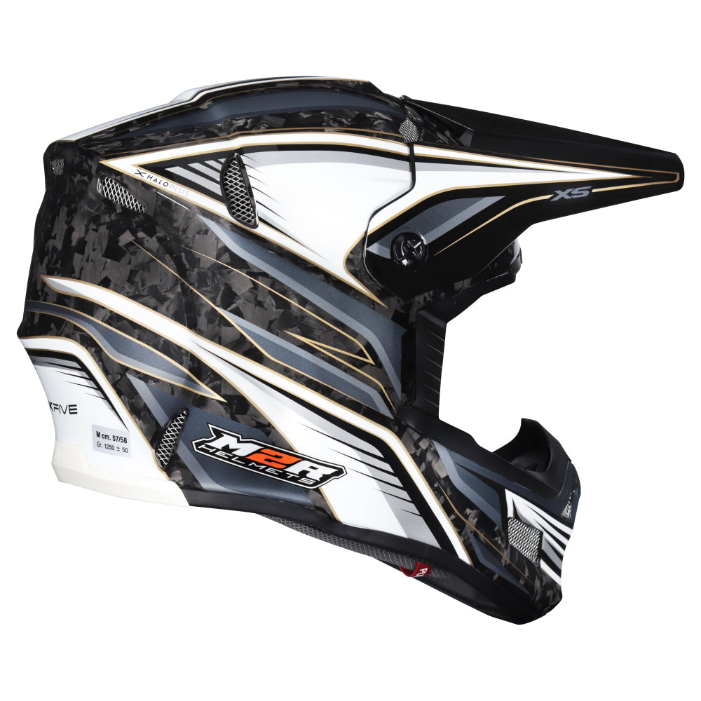 M2R X5 ECE 22.06 Pro Level MX Helmet X-Halo - FCBN FURY PC-5F - XS #1131669