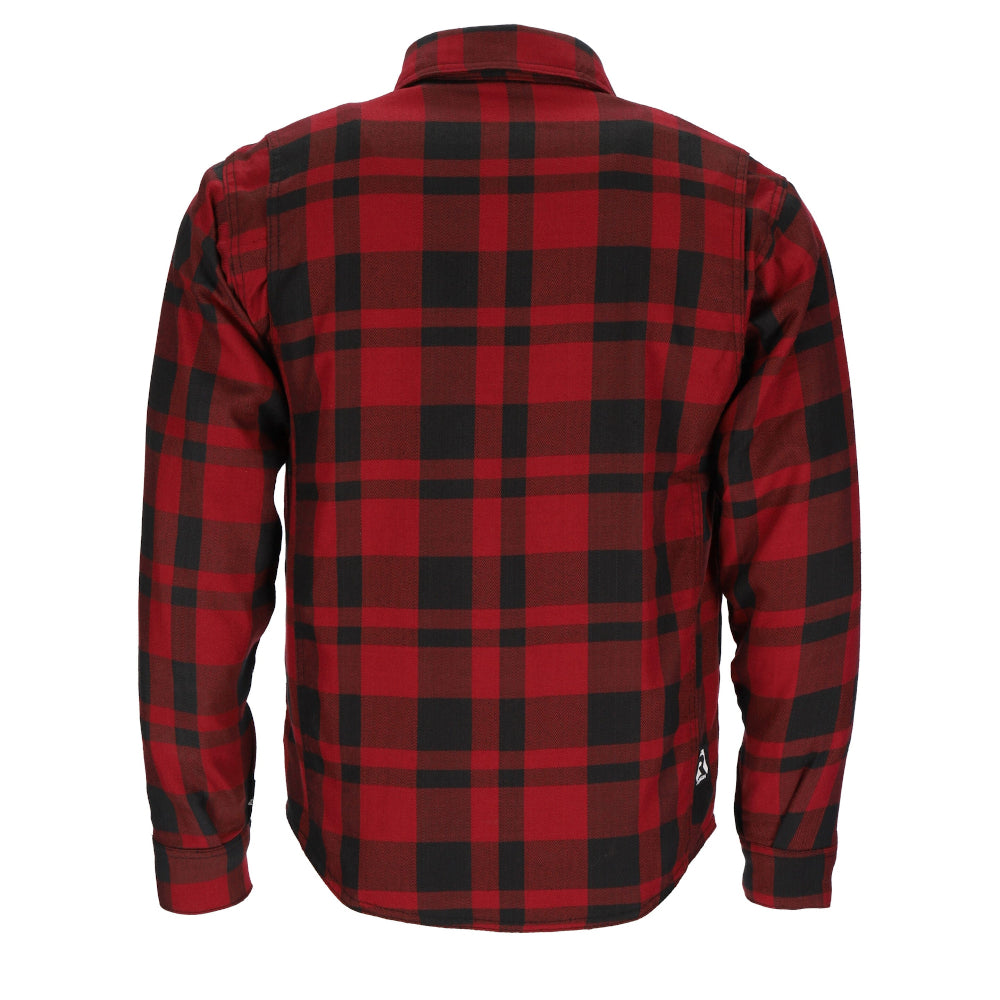 Argon Savage Protective Motorcycle Flanno-Black/Red-58 (2X) #2118780