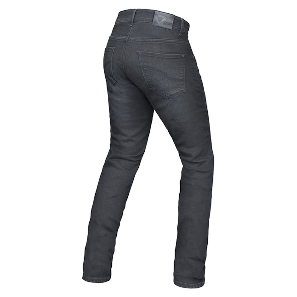 Dririder Xena Ladies Kevlar Protective Jeans-Black-22R #2118616
