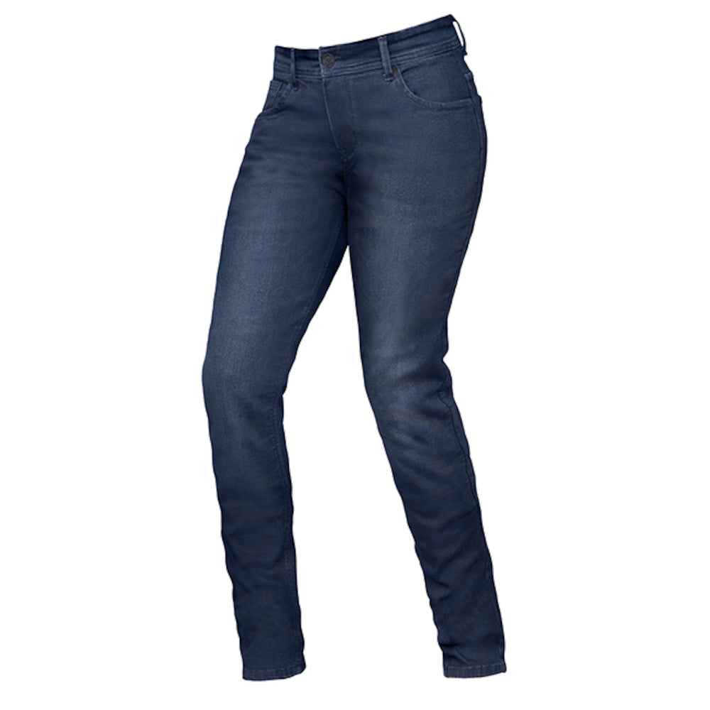 Dririder Xena OTB Ladies' Kevlar Riding Jeans-Indigo-10S #2120932