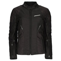 Dririder Vivid 3 Waterproof Touring Ladies Jacket-Black/Black-18 #2123015
