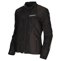 Dririder Vivid 3 Air Vented Touring Ladies Jacket-Black/Black-6 #2123060