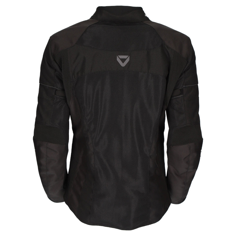 Dririder Vivid 3 Air Vented Touring Ladies Jacket-Black/Black-6 #2123060