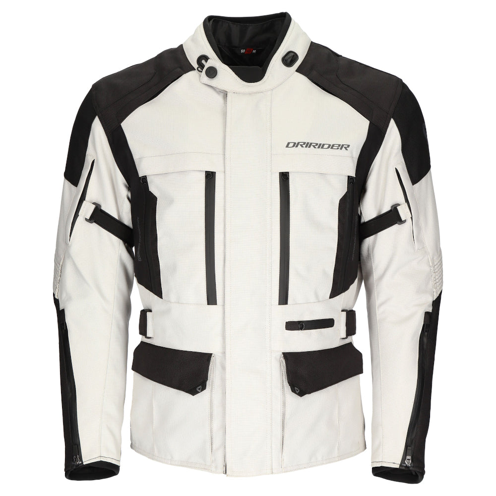 Dririder Explorer All Season Ladies Jacket-Lt. Grey/Black-LDS 20 #2123604