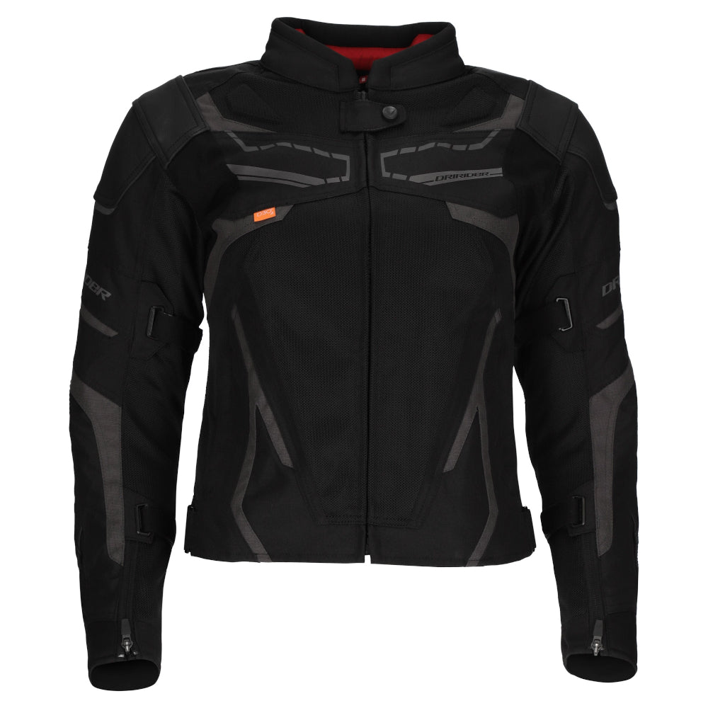 Dririder Climate Control Exo 4 Vented Jacket-Black/Black-LDS 20 #2124005