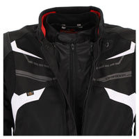 Dririder Climate Control Exo 4 Vented Jacket-Black/White-LDS 14 #2124010