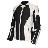 Dririder Vivid 3 Waterproof Touring Ladies Jacket-Pearl/Black-22 #2124767