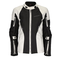 Dririder Vivid 3 Waterproof Touring Ladies Jacket-Pearl/Black-22 #2124767