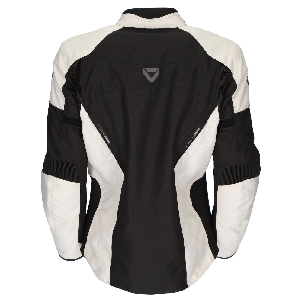Dririder Vivid 3 Waterproof Touring Ladies Jacket-Pearl/Black-22 #2124767